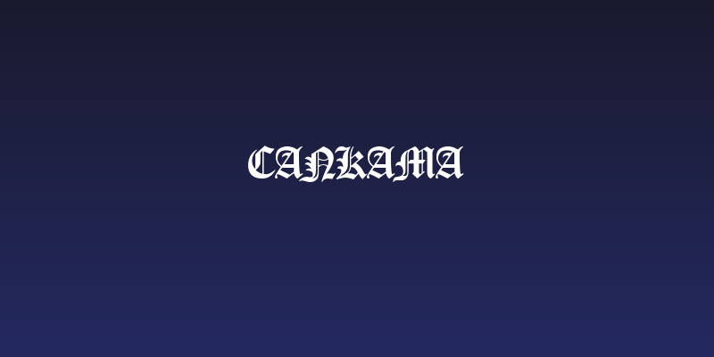 Cankama Social Header