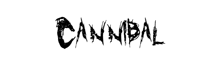 Cannibal  baixar fontes gratis