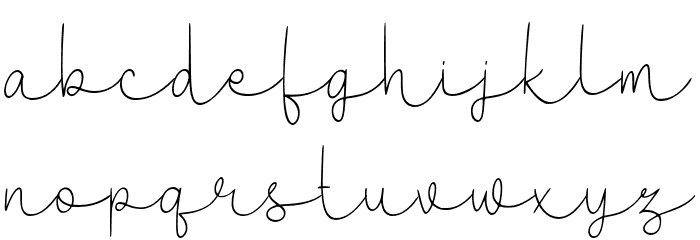 Cannodya Demo Font LOWERCASE