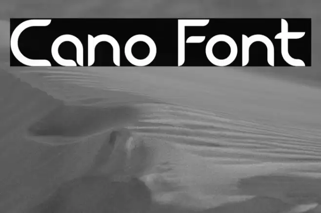 Cano Font examples