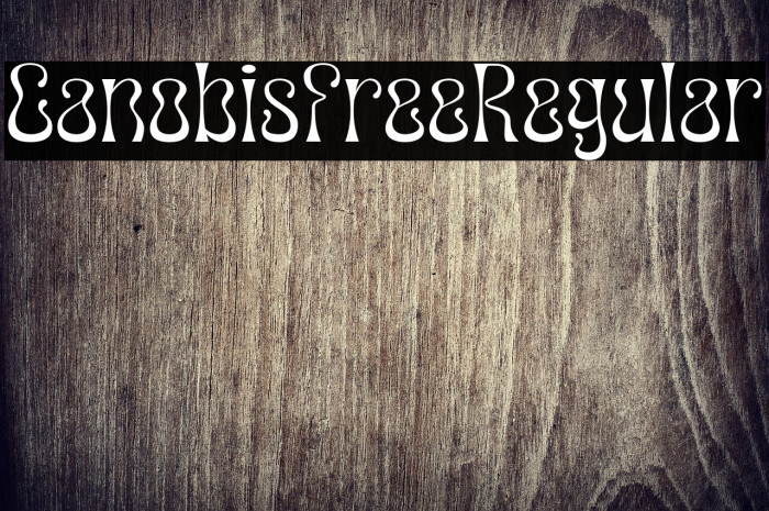 CanobisFree-Regular Example 1