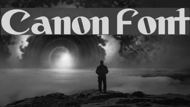 Canon フォント examples