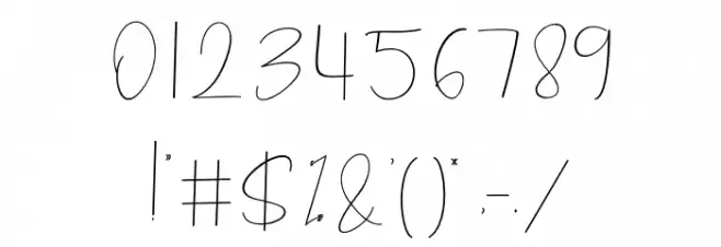 Canonatia Font OTHER CHARS