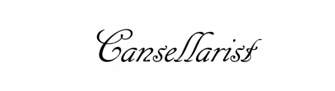 Cansellarist  免费字体下载