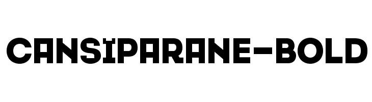 Cansiparane-Bold  font caratteri gratis