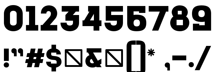 Cansiparane-Bold Font OTHER CHARS