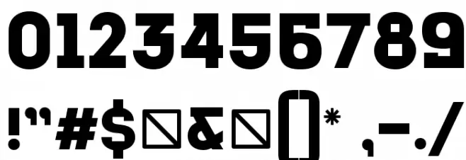 Cansiparane-Bold Font OTHER CHARS