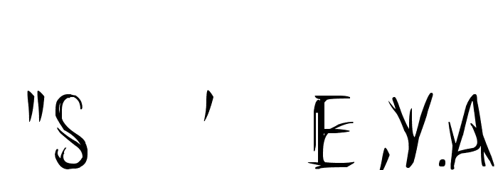 Can't judge a book by its cover Font OTHER CHARS