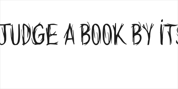 Can't judge a book by its cover Logo