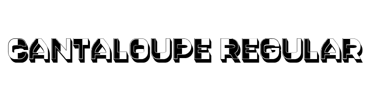 Cantaloupe Regular  Frei Schriftart Herunterladen