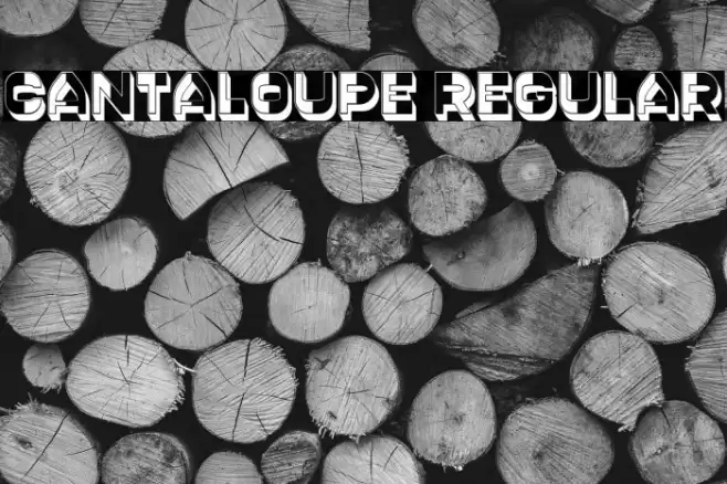 Cantaloupe Regular Font examples