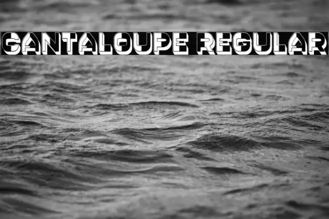 Cantaloupe Regular Font examples