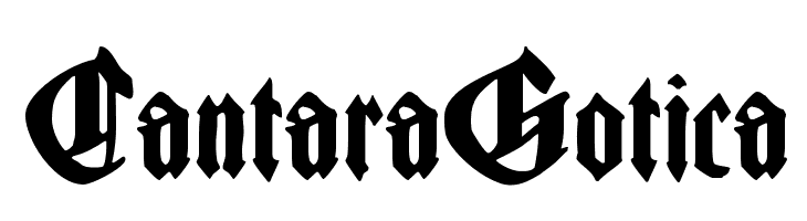 CantaraGotica  Free Fonts Download