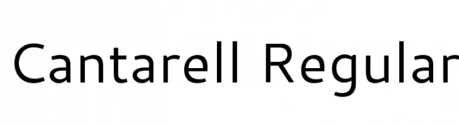 Cantarell Regular  font caratteri gratis