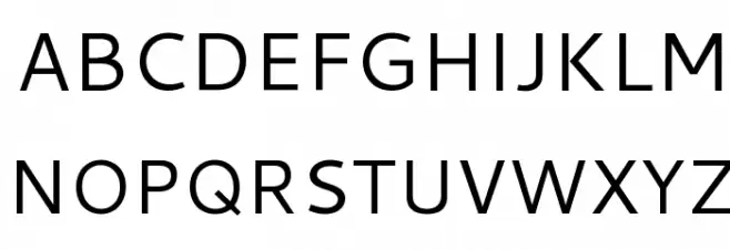 Cantarell Regular Шрифта ВЕРХНИЙ