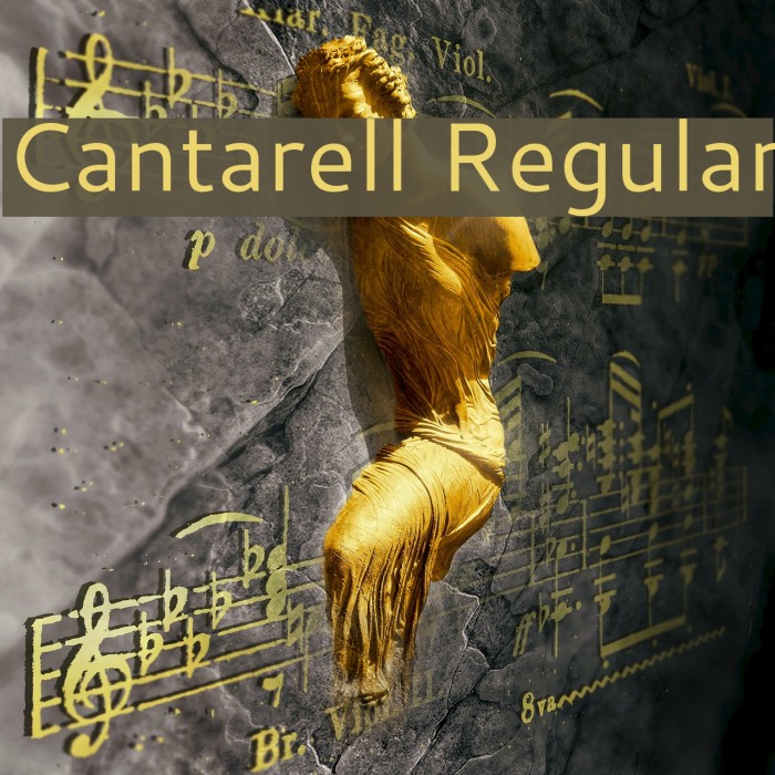 Cantarell Regular Font examples