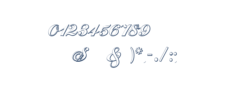 Cantate Beveled Other Characters