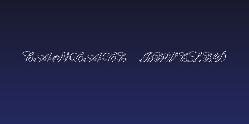 Cantate Beveled Social Header