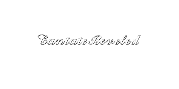 CantateBeveled Logo