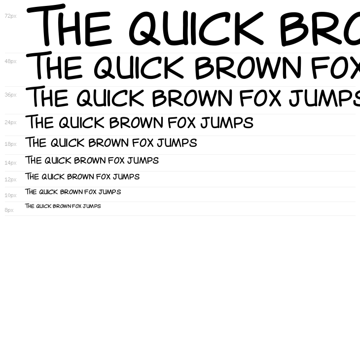 Canted Comic Regular Waterfall