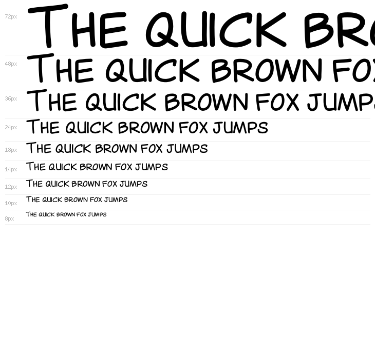 Canted Comic Waterfall