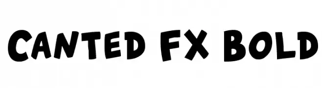 Canted FX Bold  Frei Schriftart Herunterladen