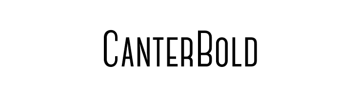 CanterBold Font