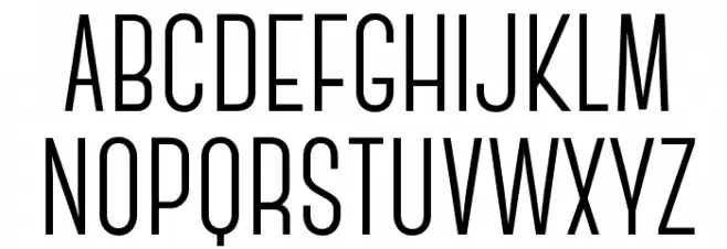 CanterBold 字体 大写
