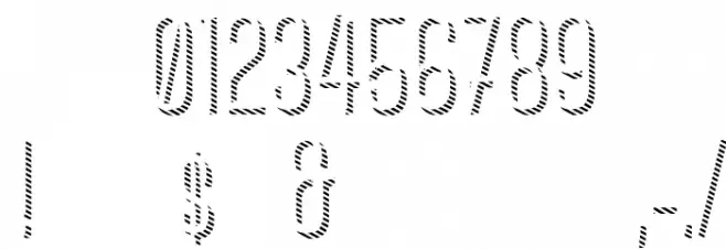 CanterBoldStrips Font OTHER CHARS