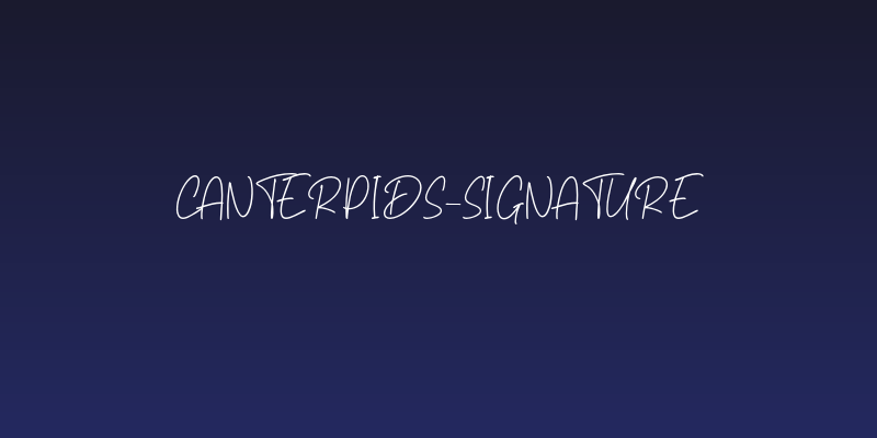 Canterpids-Signature Social Header