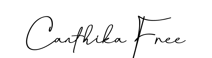 Canthika Free  Descarca Fonturi Gratis