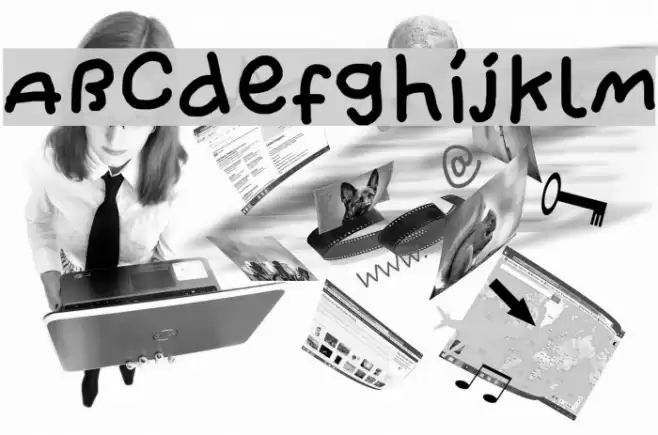 Cantika Cute Handwriting Font examples