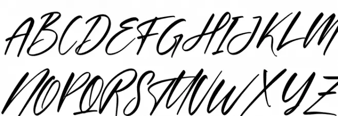 Cantika Prilia Italic خط أحرف كبيرة