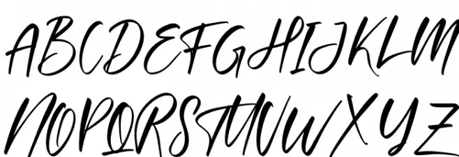 Cantika Prilia Font UPPERCASE