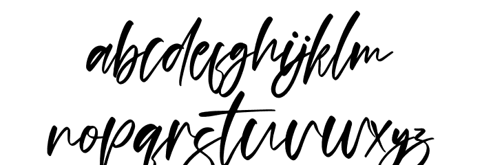 Cantika Prilia Font LOWERCASE