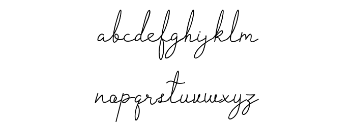 Cantilena Regular Font LOWERCASE