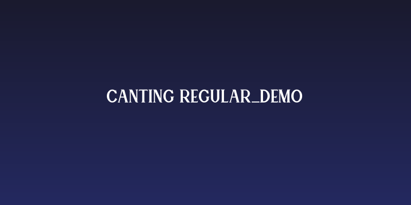 Canting Regular_DEMO Social Header