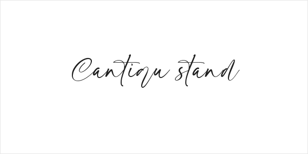 Cantiqu stand Logo