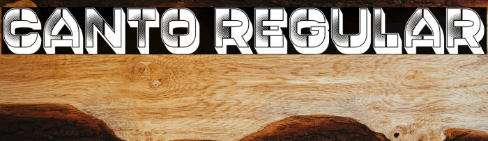 Canto Regular Example 1