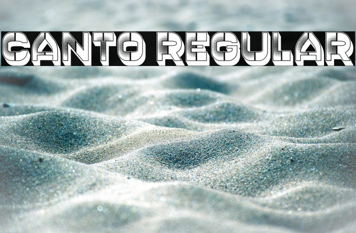 Canto Regular Example 2