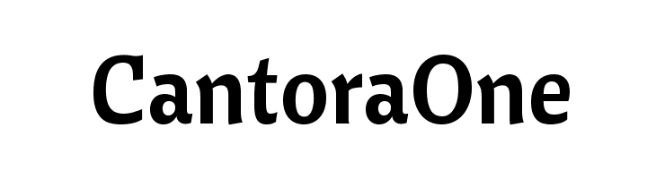 CantoraOne Font
