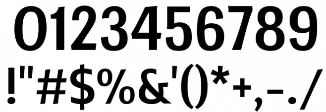 CantoraOne Font OTHER CHARS