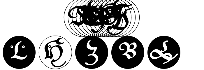 CantzleyInverseCaps Font OTHER CHARS