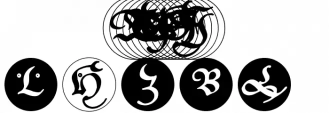 CantzleyInverseCaps Font OTHER CHARS