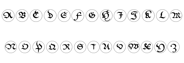 CantzleyInverseCaps Font LOWERCASE