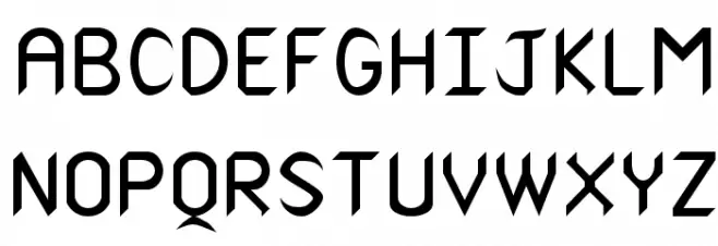 Canuth Schriftart Groß