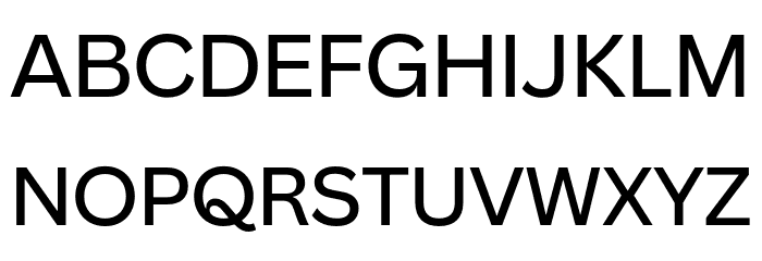 Canva Sans Display Medium Font UPPERCASE