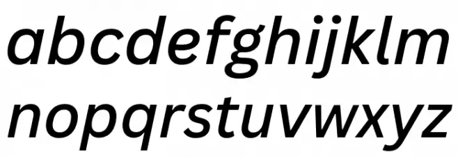 Canva Sans Medium Italic