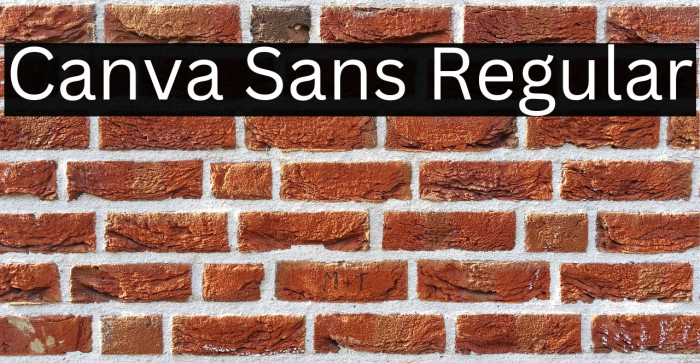 Canva Sans Regular Example 2