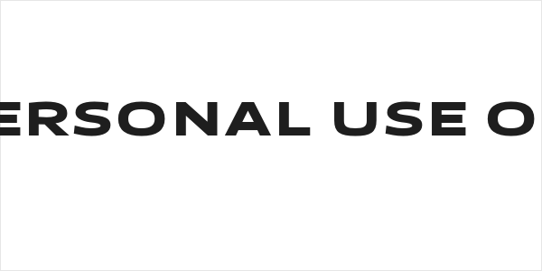 Canyon PERSONAL USE ONLY Black Logo